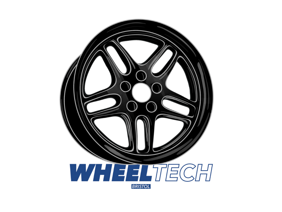 wheel tech bristol logo design illustration